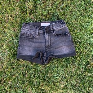 black pacsun denim shorts!